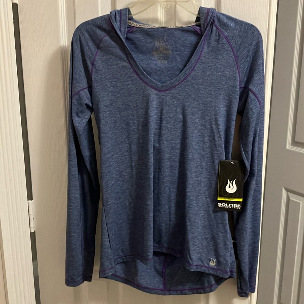 NWT Solfire Cut It Out Hoodie  Size- S